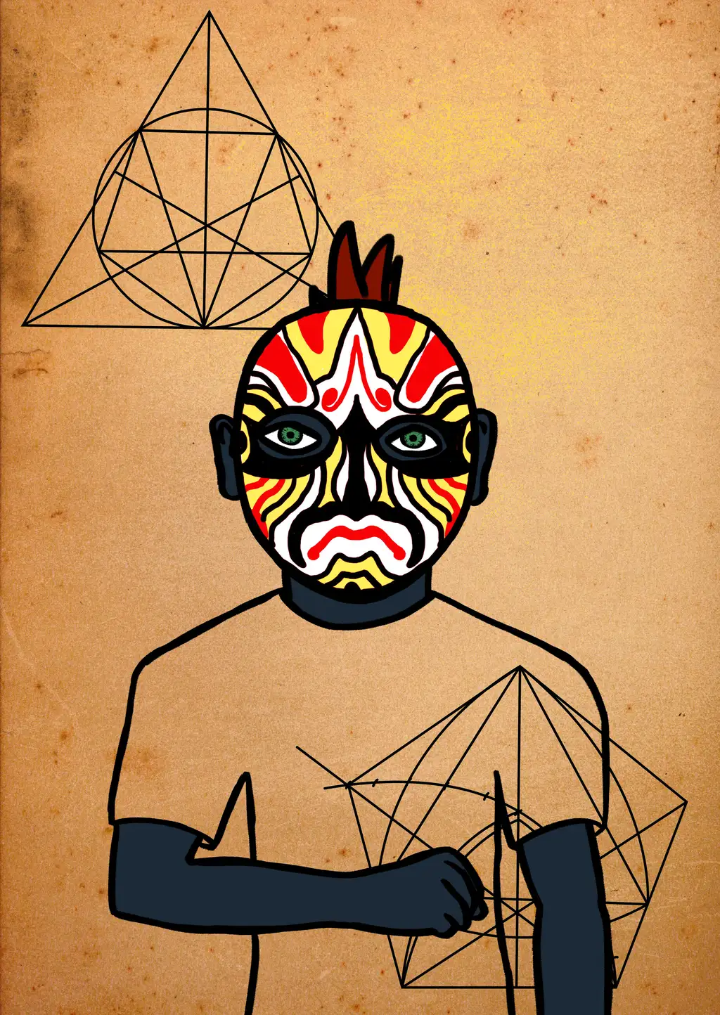 United Arab Emirates — Hashmask #4090