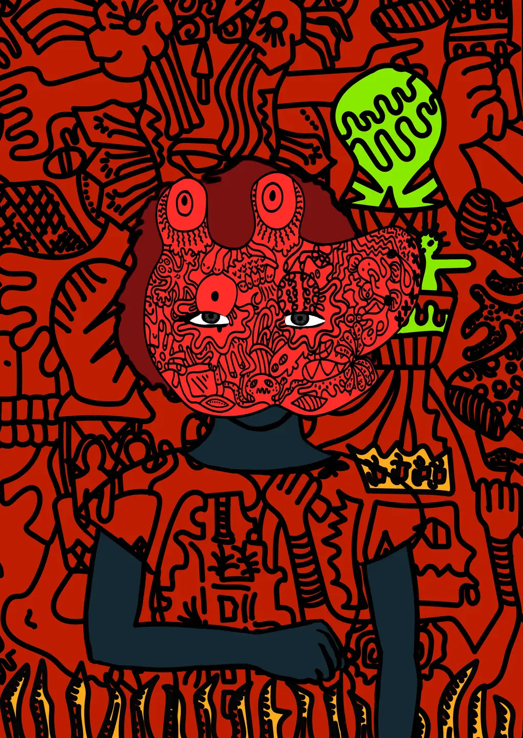 ChainLinkGod — Hashmask #4115