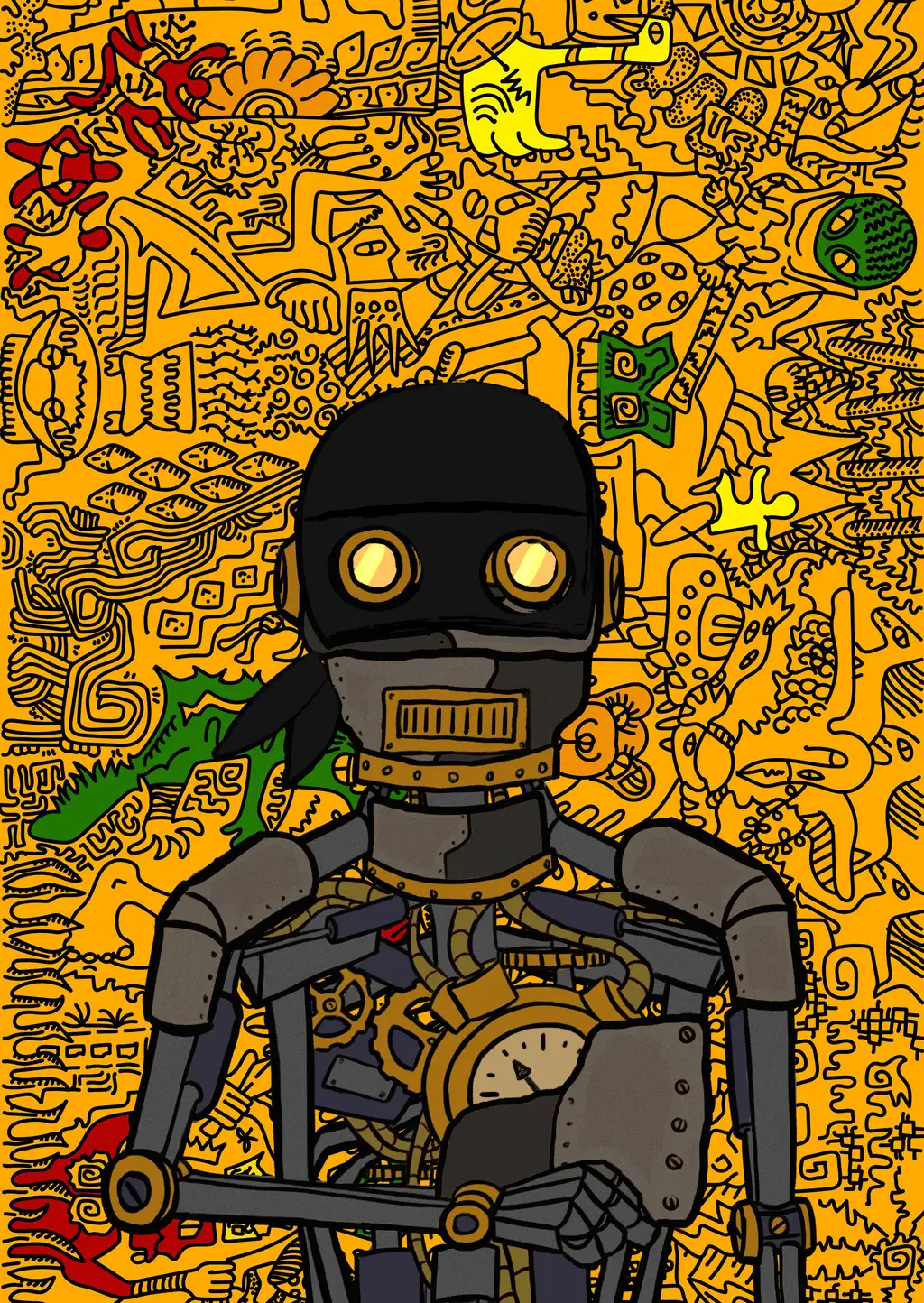 King of Spades — Hashmask #4196