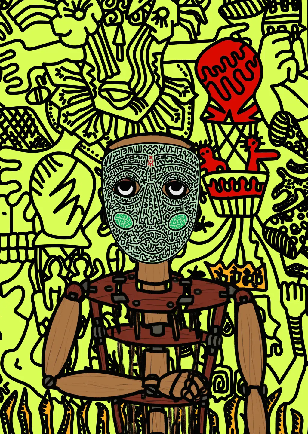 Player One — Hashmask #4258