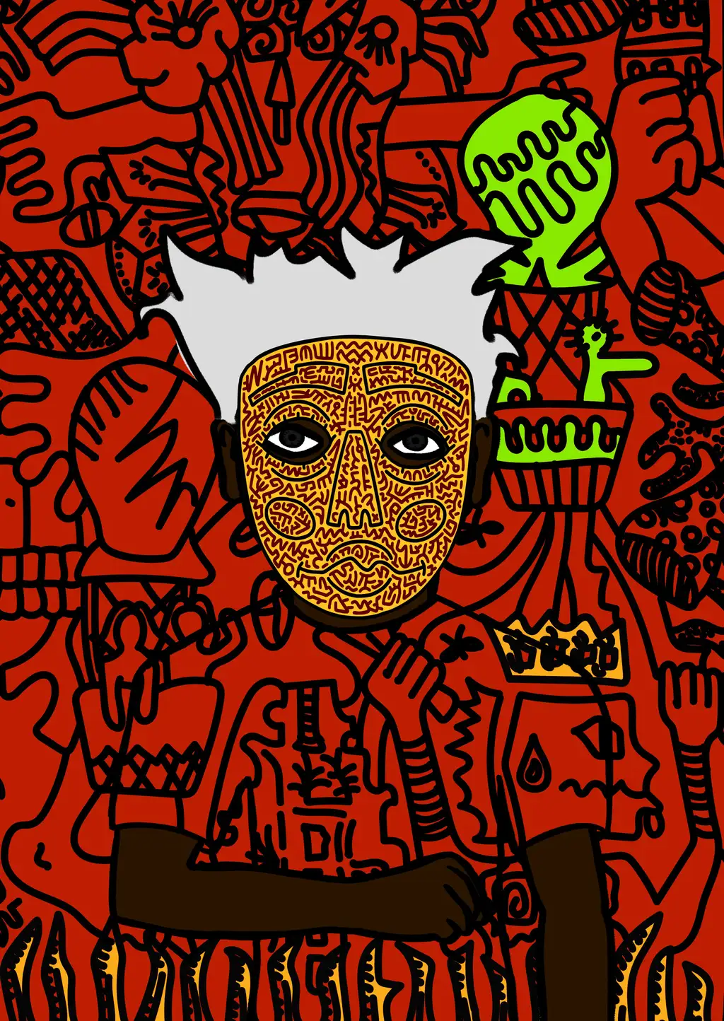 Bomberman — Hashmask #4282