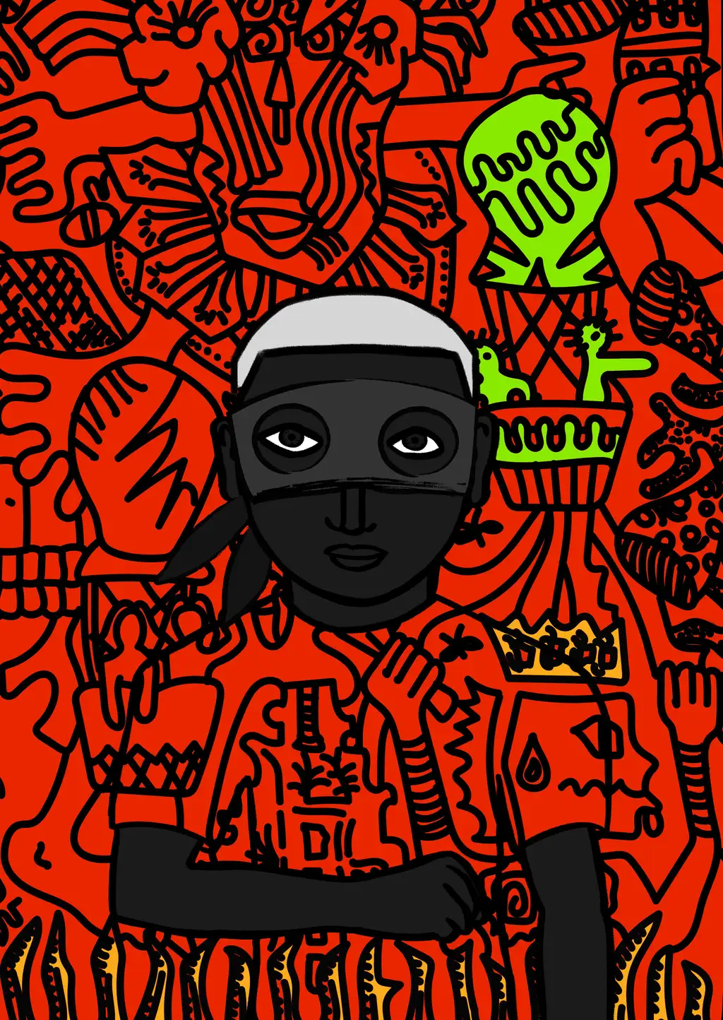 This Time Is Different — Hashmask #4414