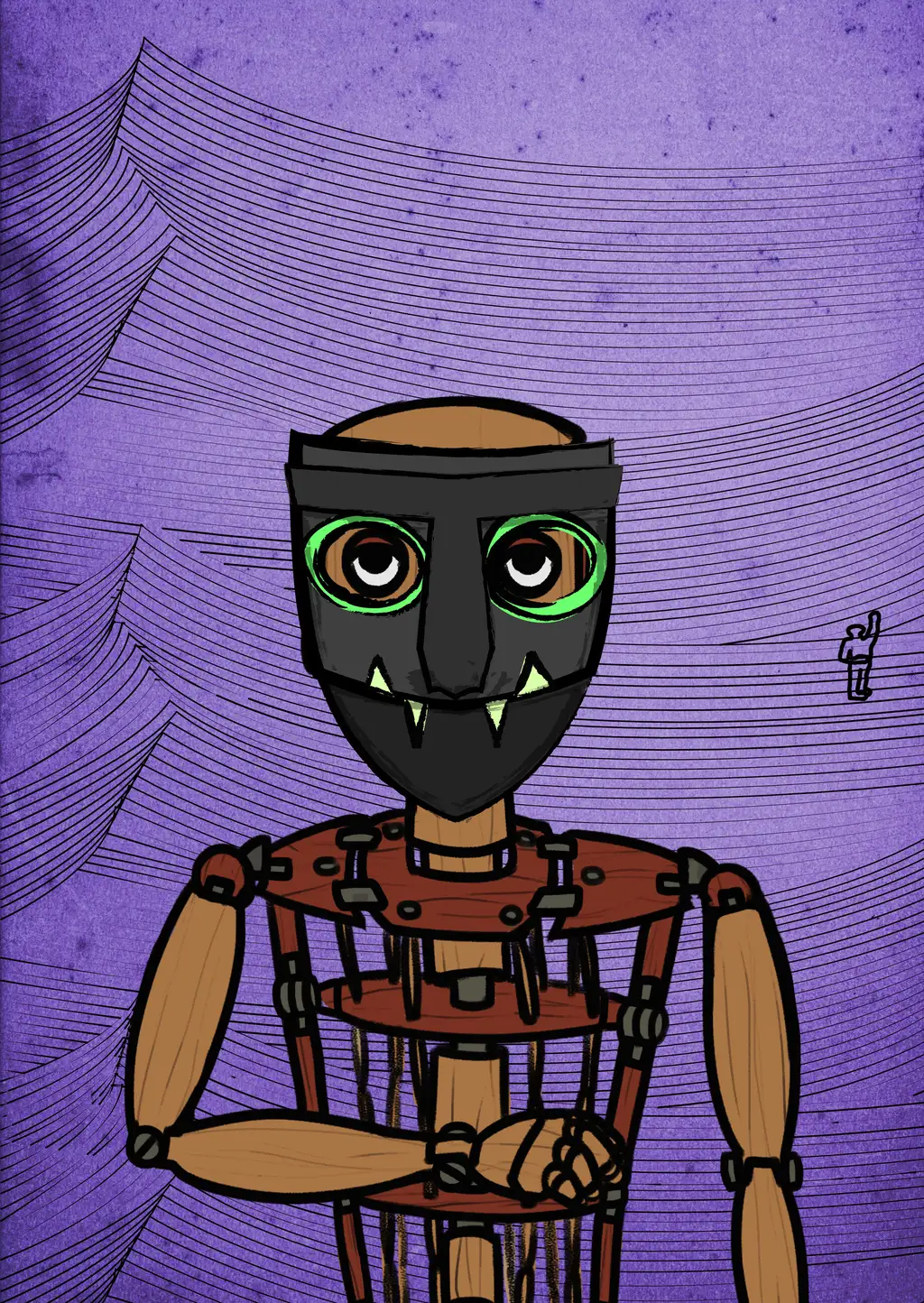 Glyphwood Timberlore — Hashmask #4553