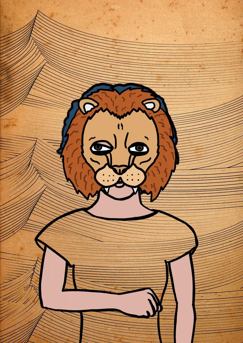desert lioness — Hashmask #4632
