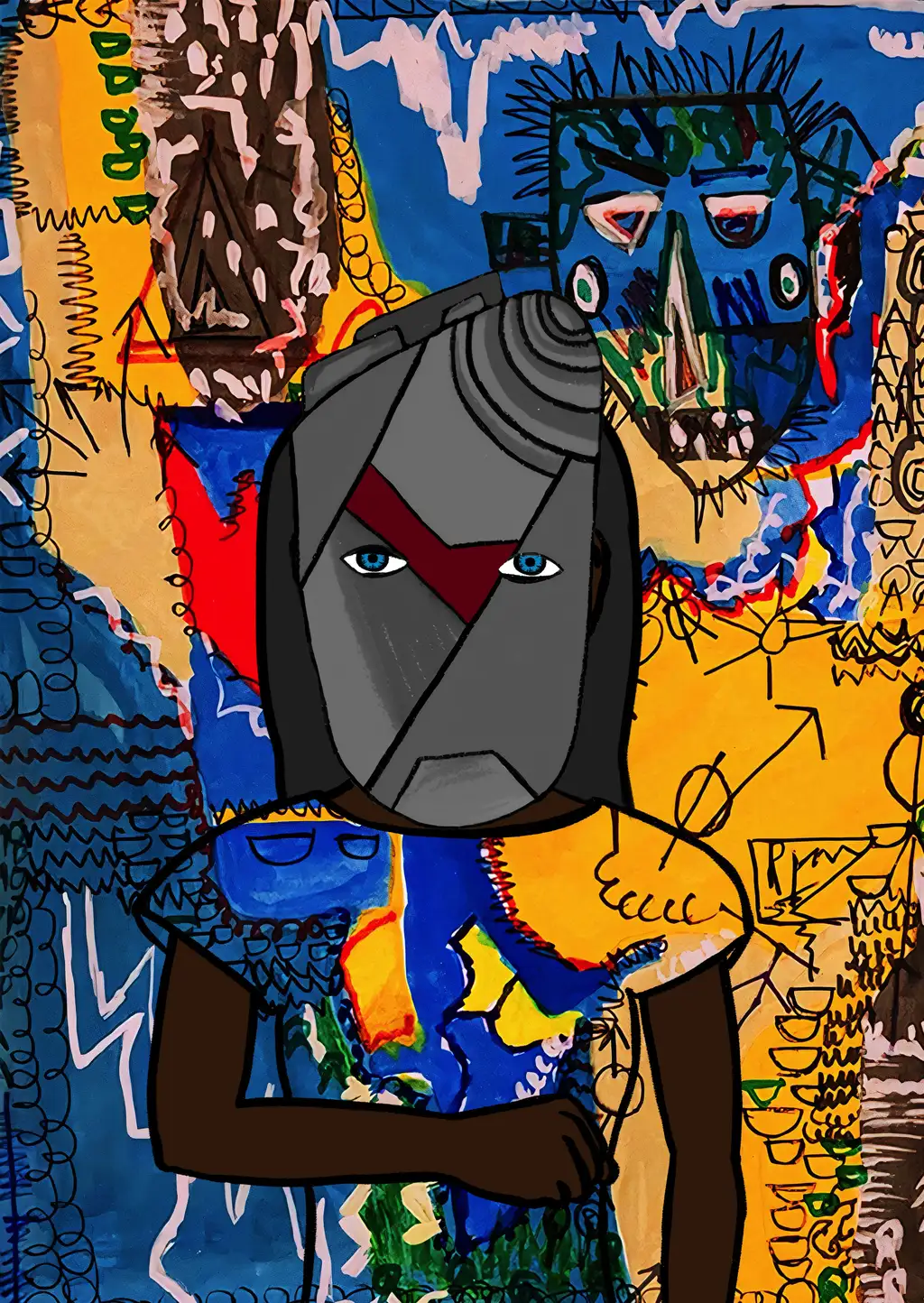 Crayonomics — Hashmask #4666