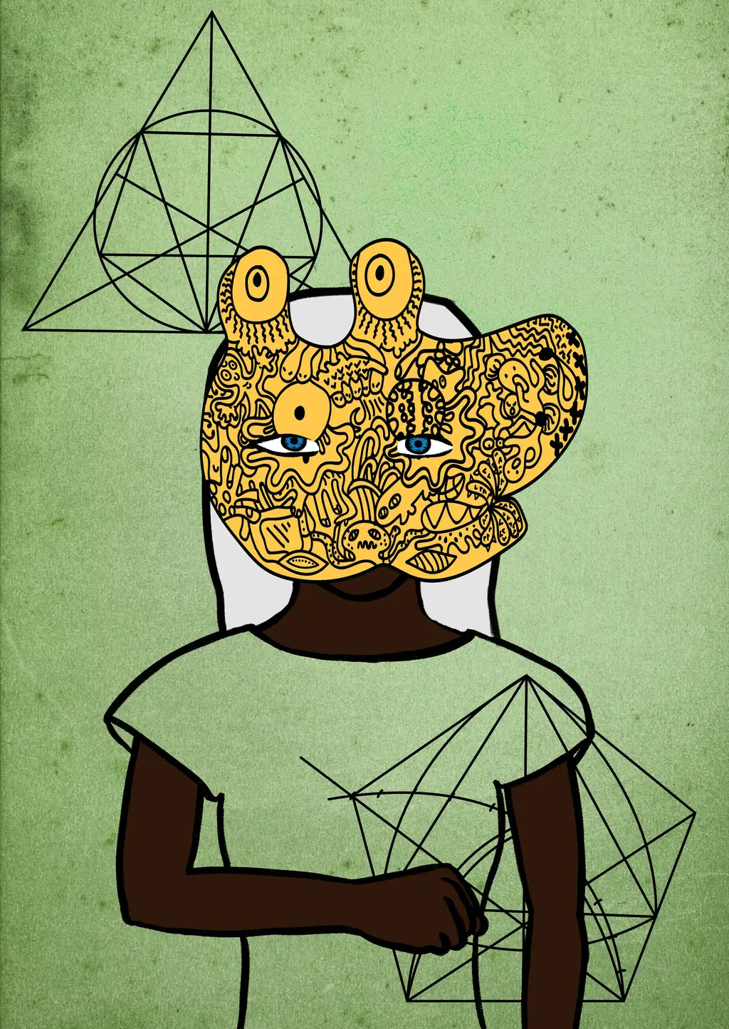Polyhymnia — Hashmask #4681