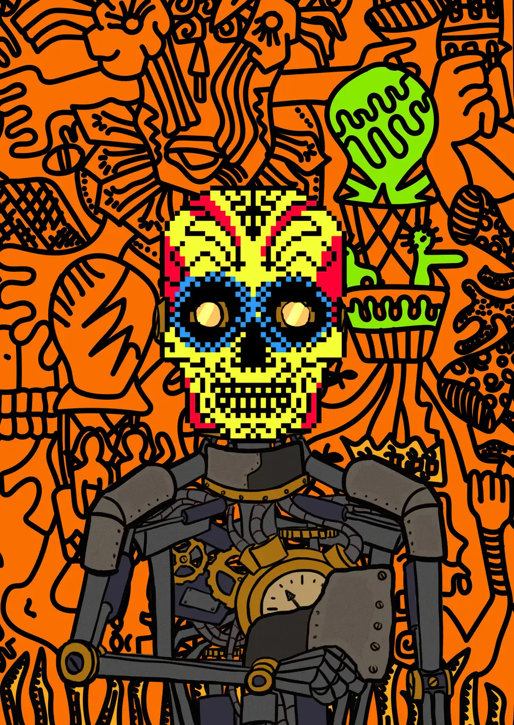 Wolf — Hashmask #4810