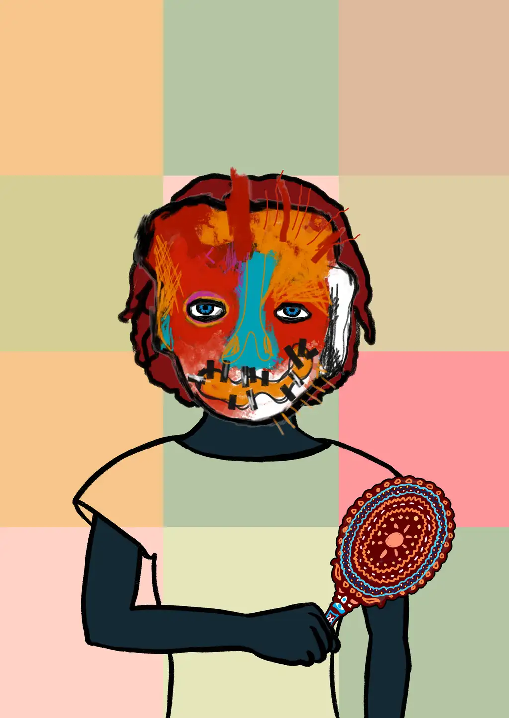 Sats Moon — Hashmask #4817