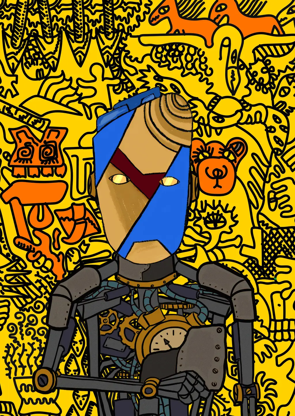 Xerxes — Hashmask #4839