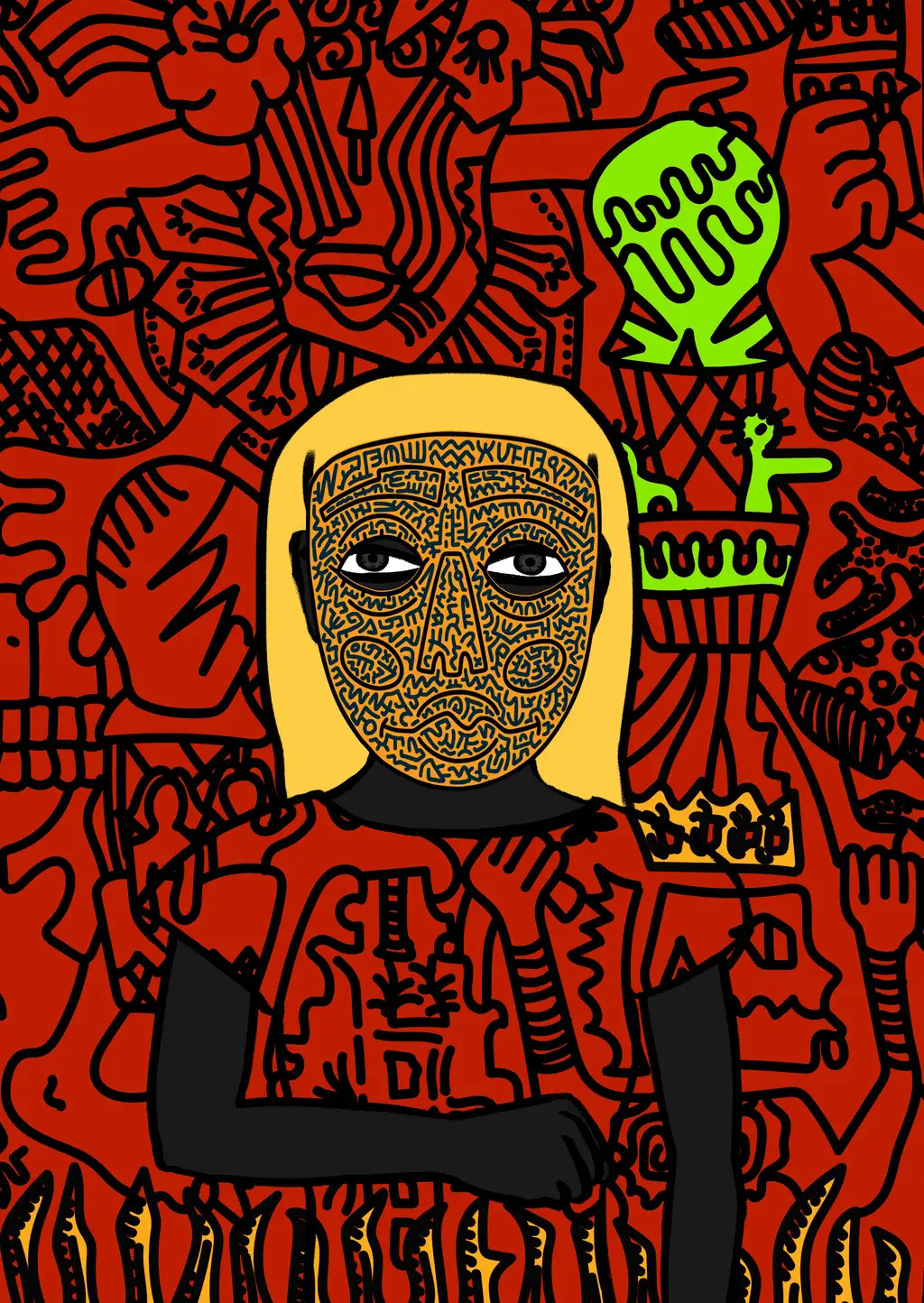 Hashmask #4861