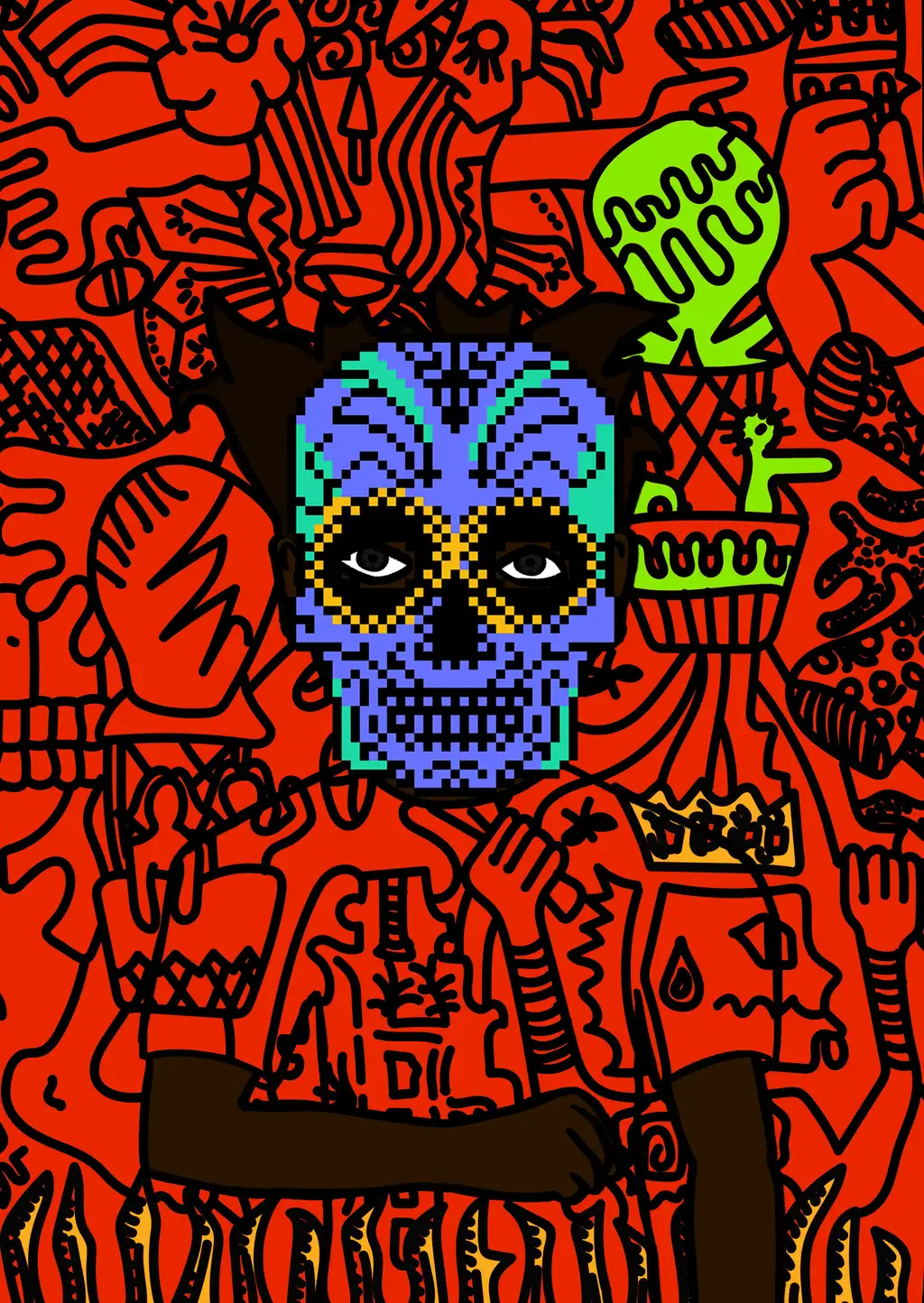 Andre the Giant — Hashmask #4870