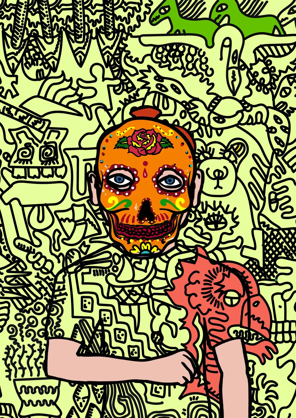 Tilak — Hashmask #4889
