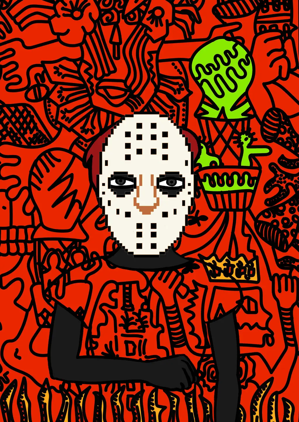 RedHannibal — Hashmask #4891
