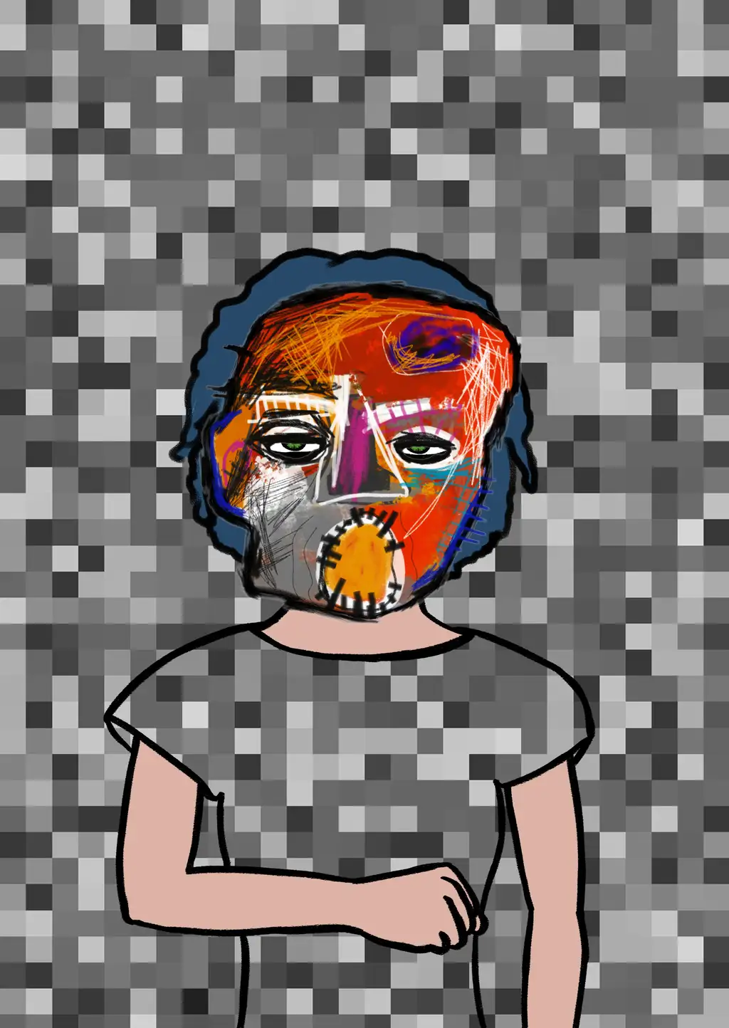 Autoportrait — Hashmask #4937
