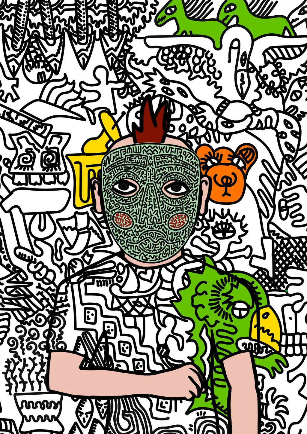 Hashmask #4991