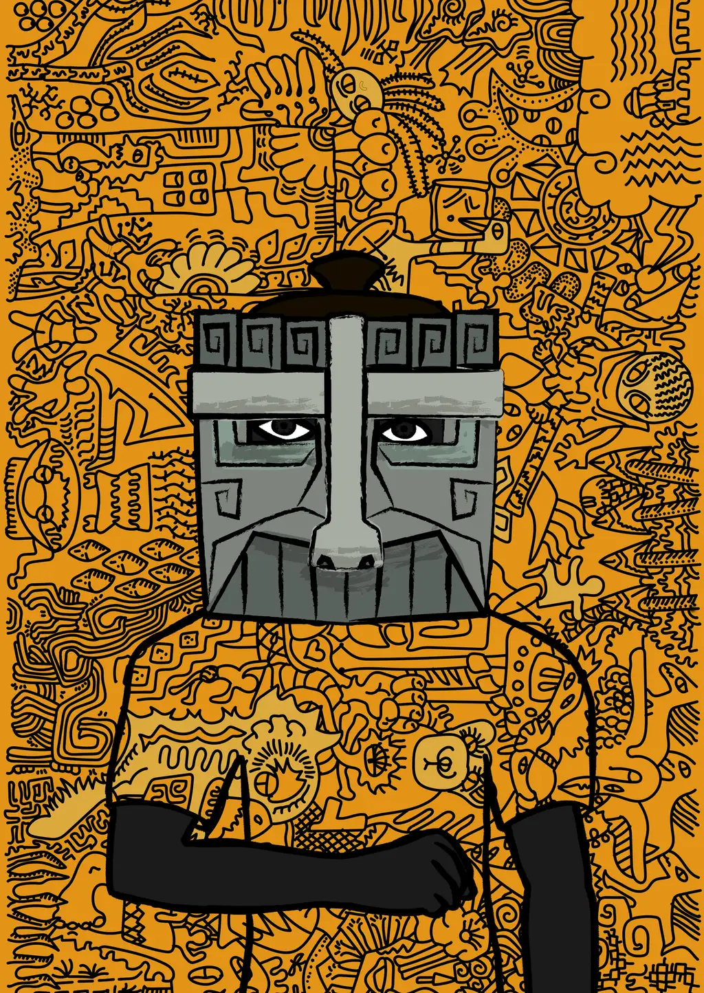 Hashmask #4992