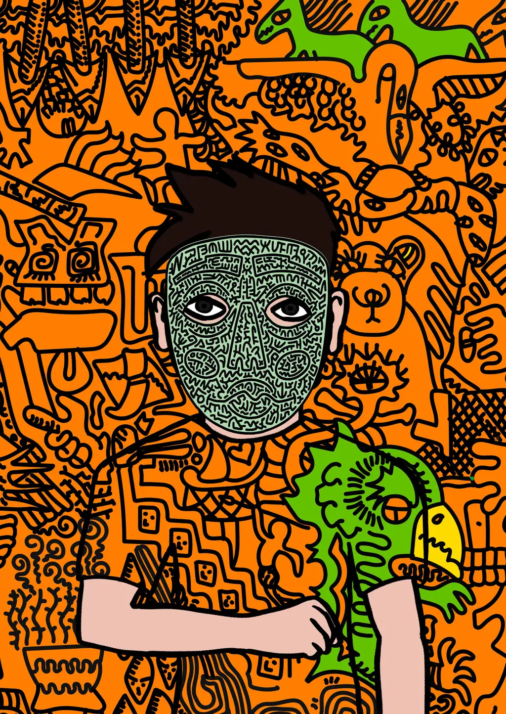 America — Hashmask #4994