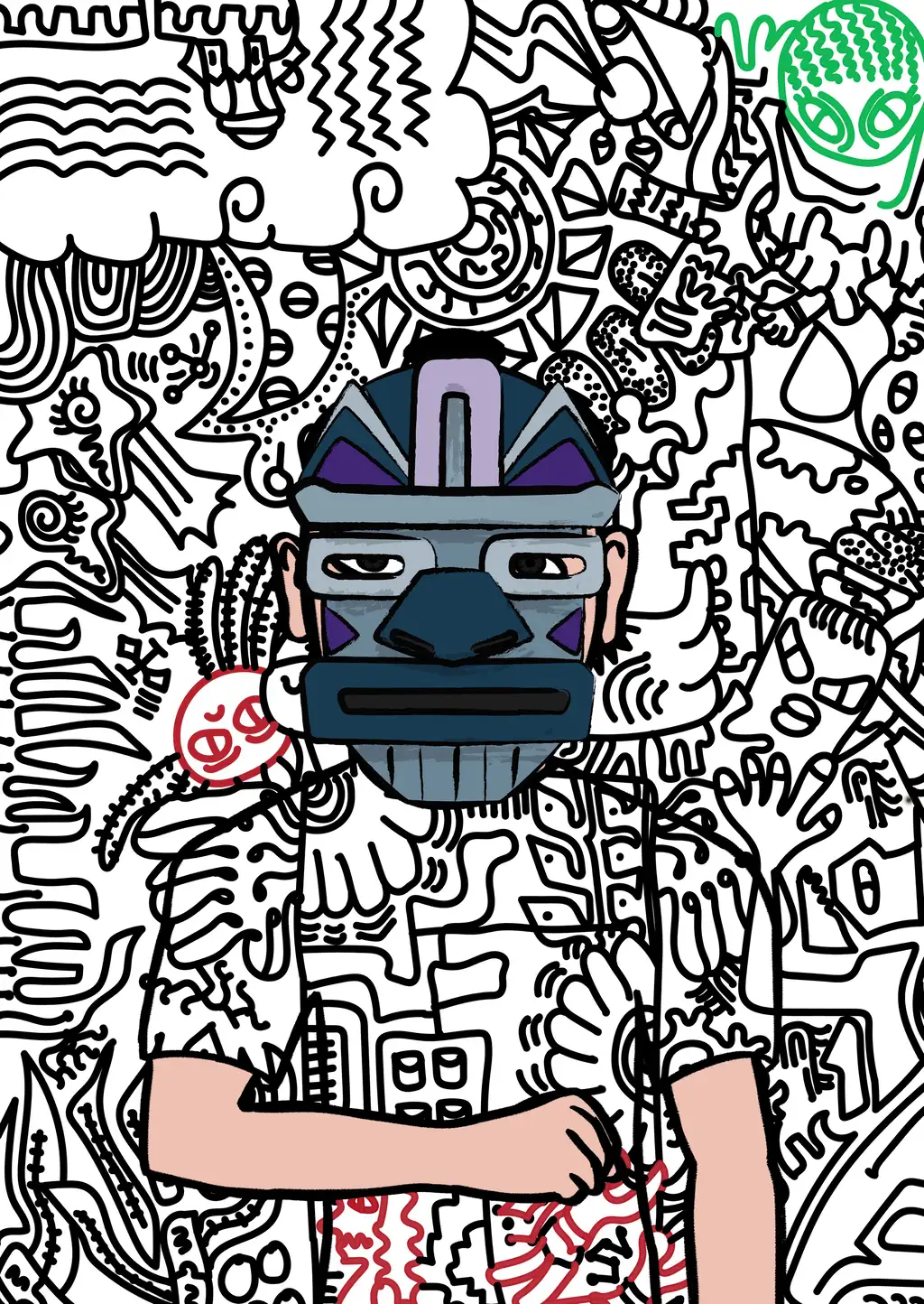 Centrifuge — Hashmask #6395