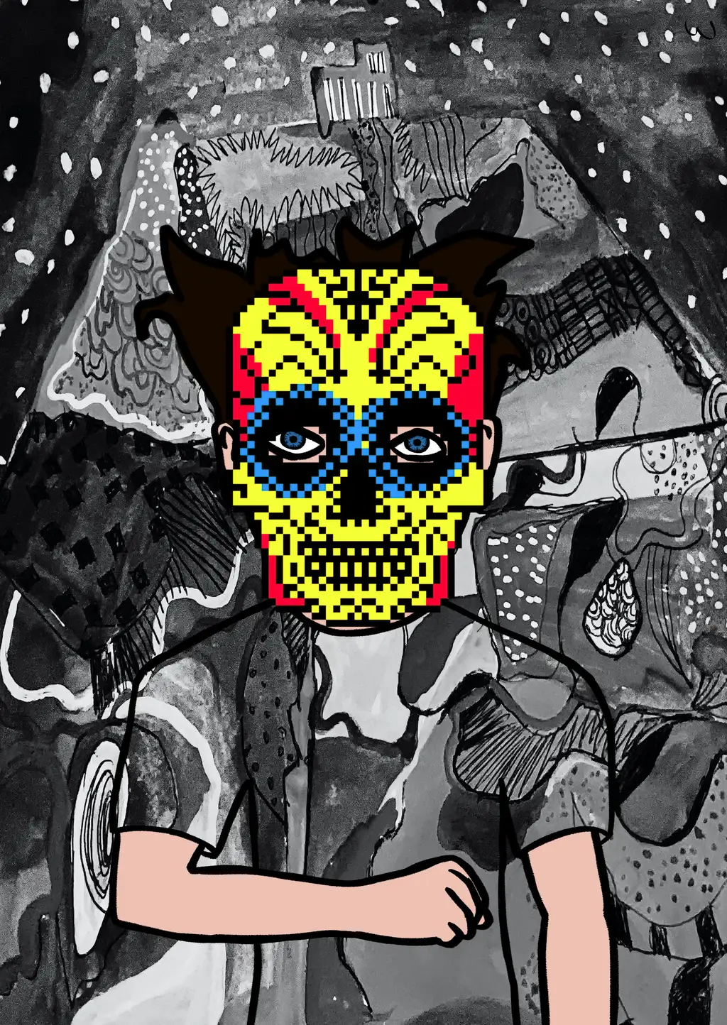 The Survivor in the Rye — Hashmask #5070