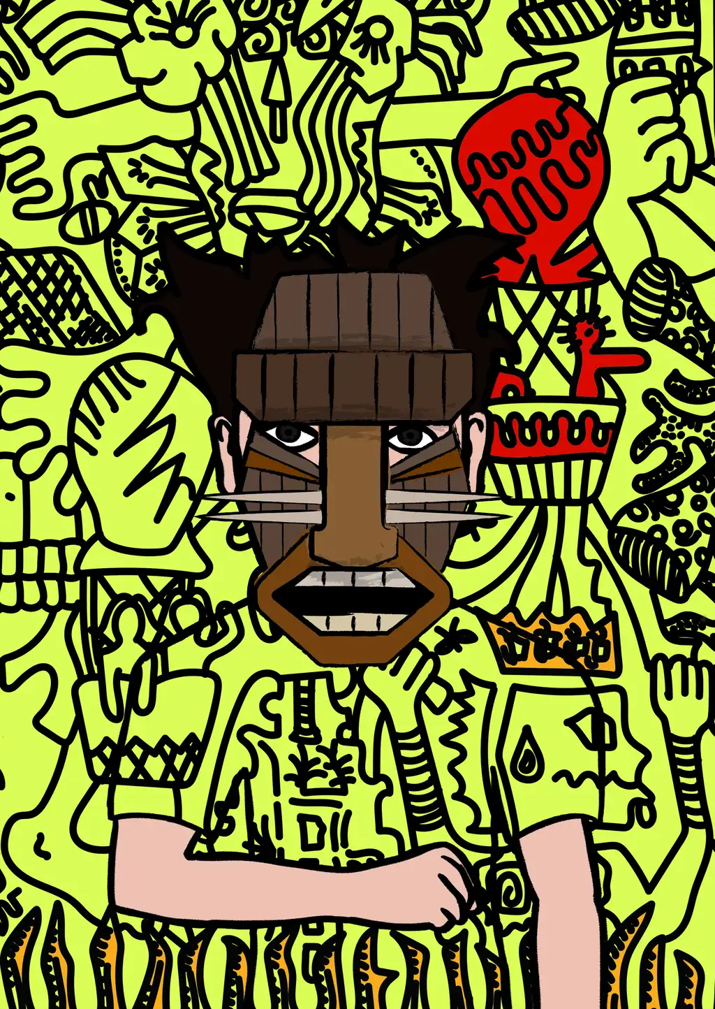 v OSenusret OSIX9 OPORI — Hashmask #5247