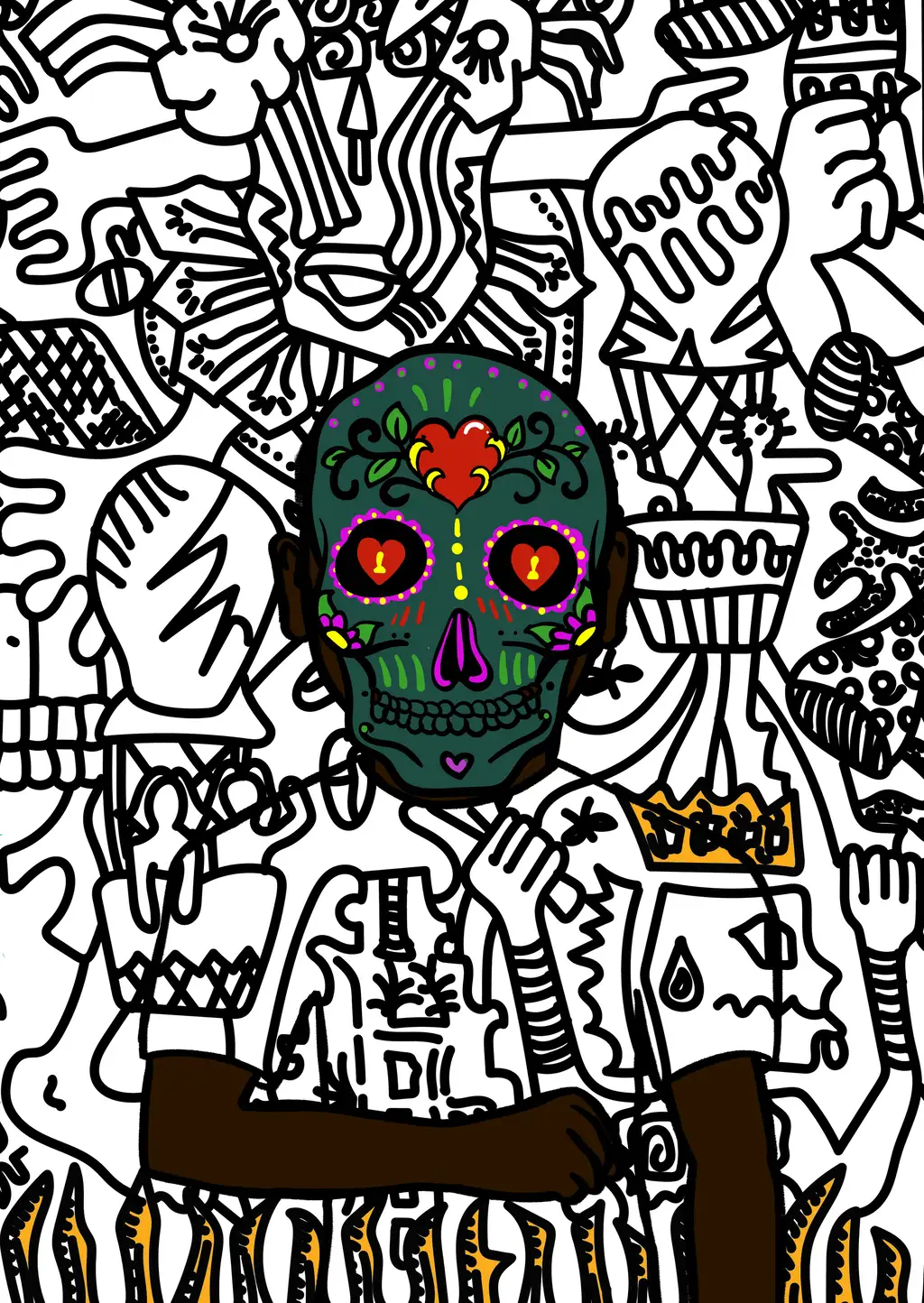 Florian Schneider RIP — Hashmask #5281