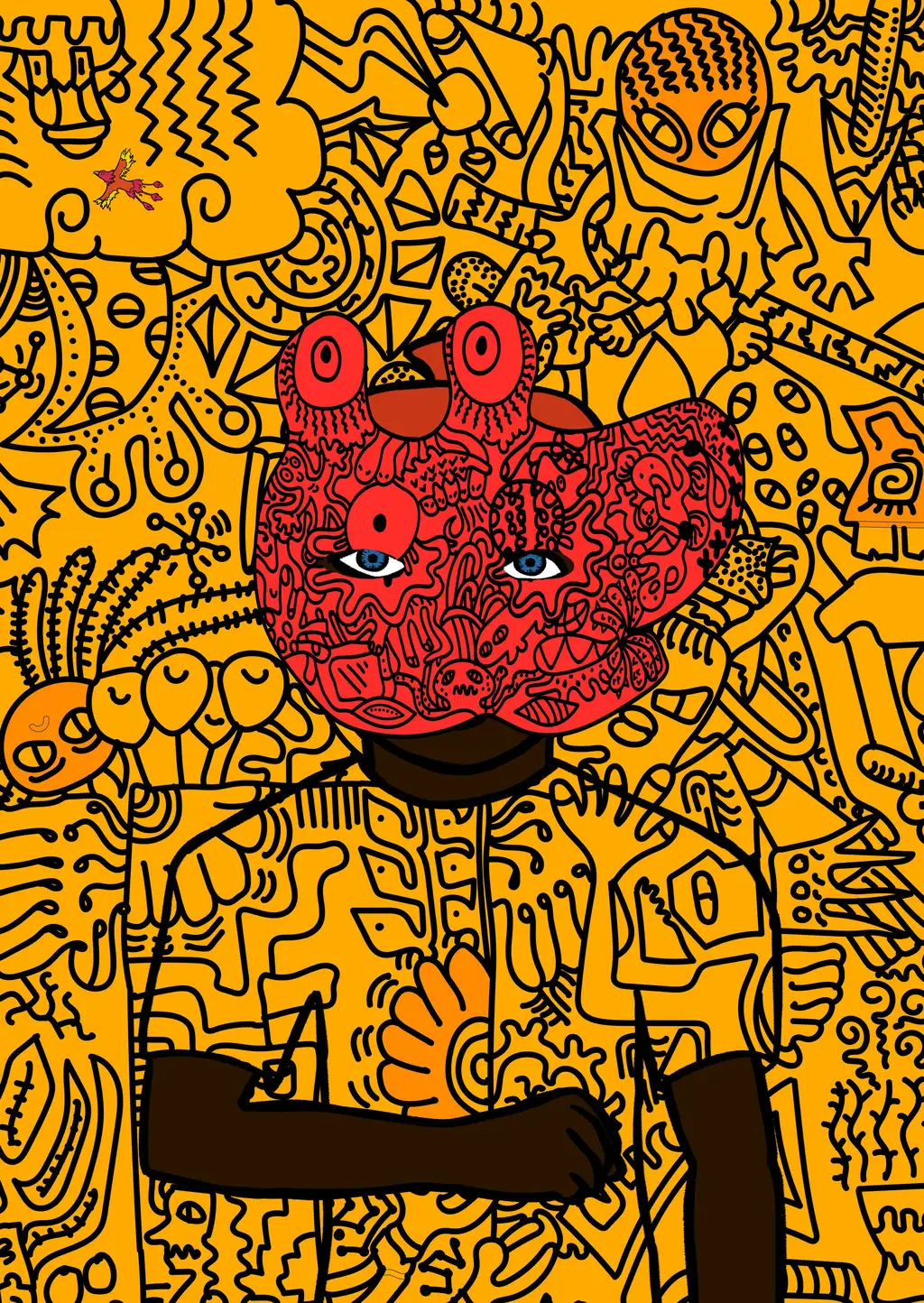 Rise from the Ashes — Hashmask #5304