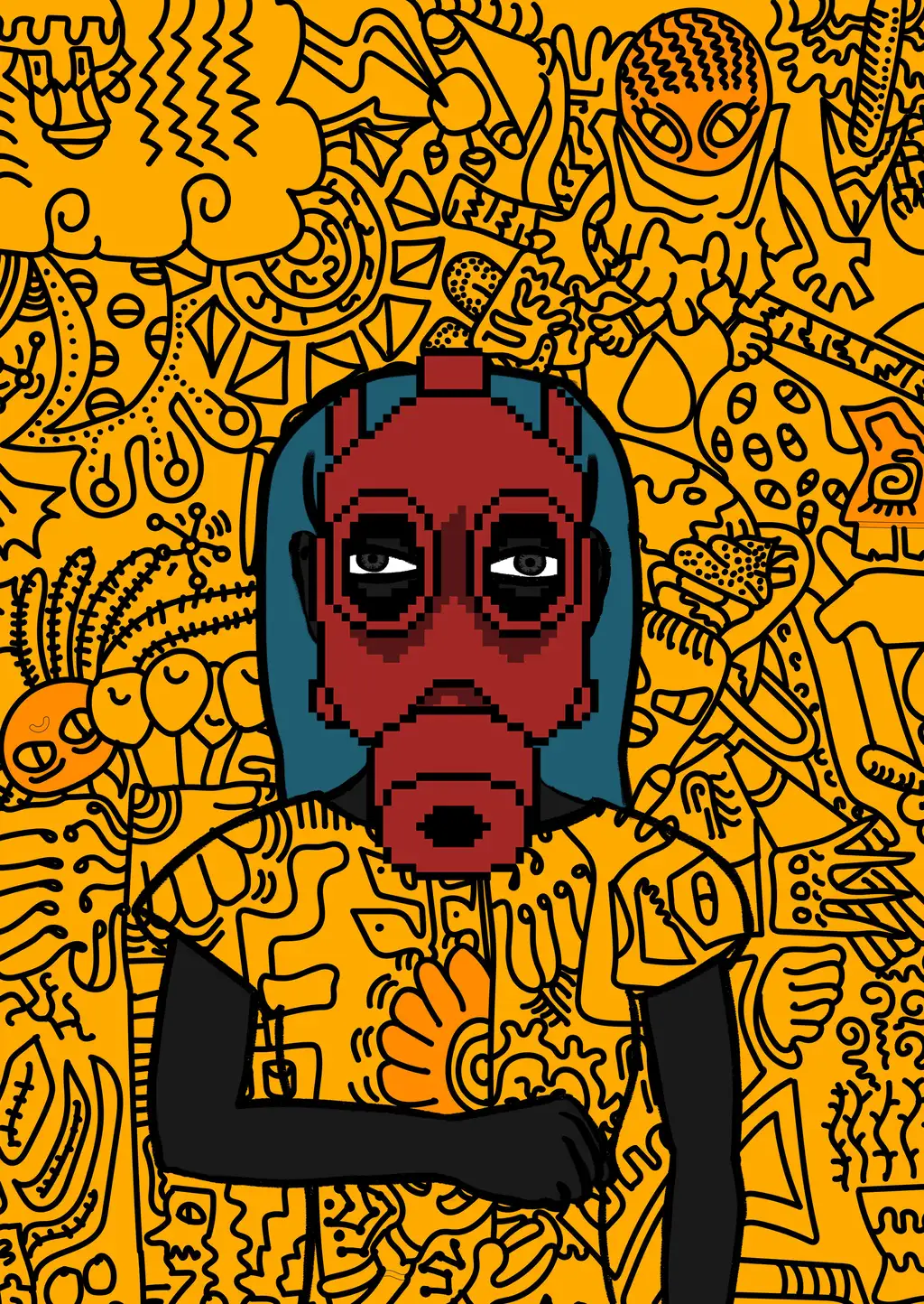 Number go up — Hashmask #5357