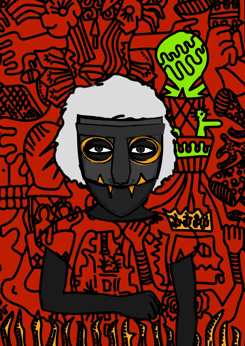 Django — Hashmask #5417