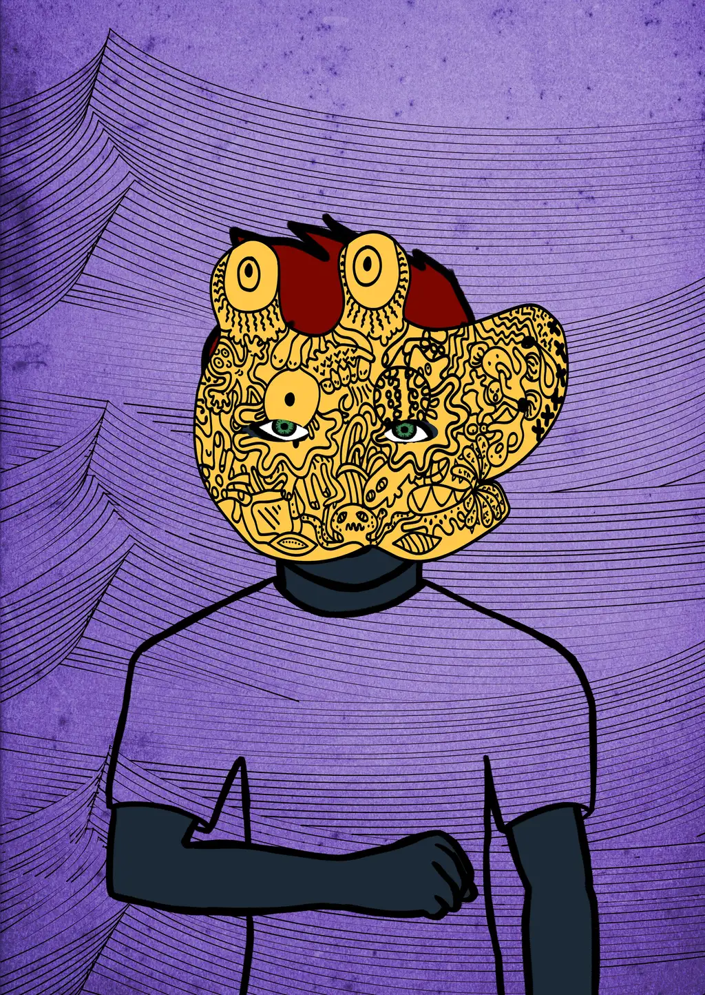 Jose Posada — Hashmask #5418