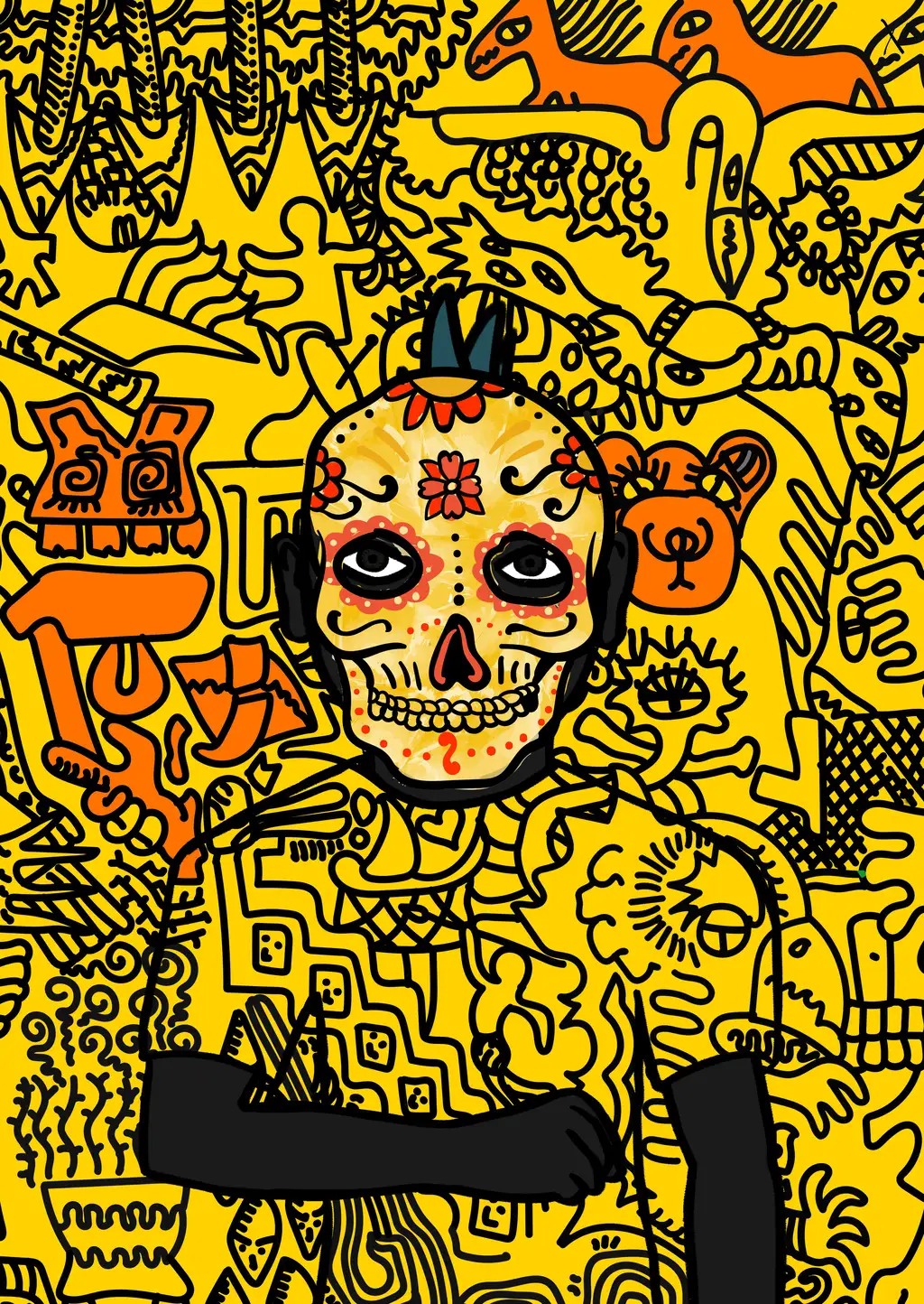 higher high — Hashmask #5458