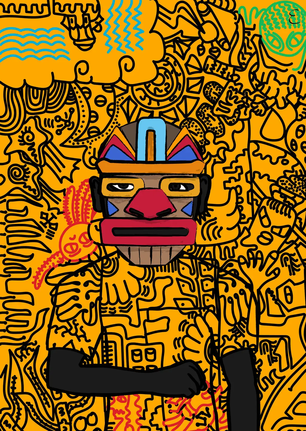 Knight — Hashmask #5551