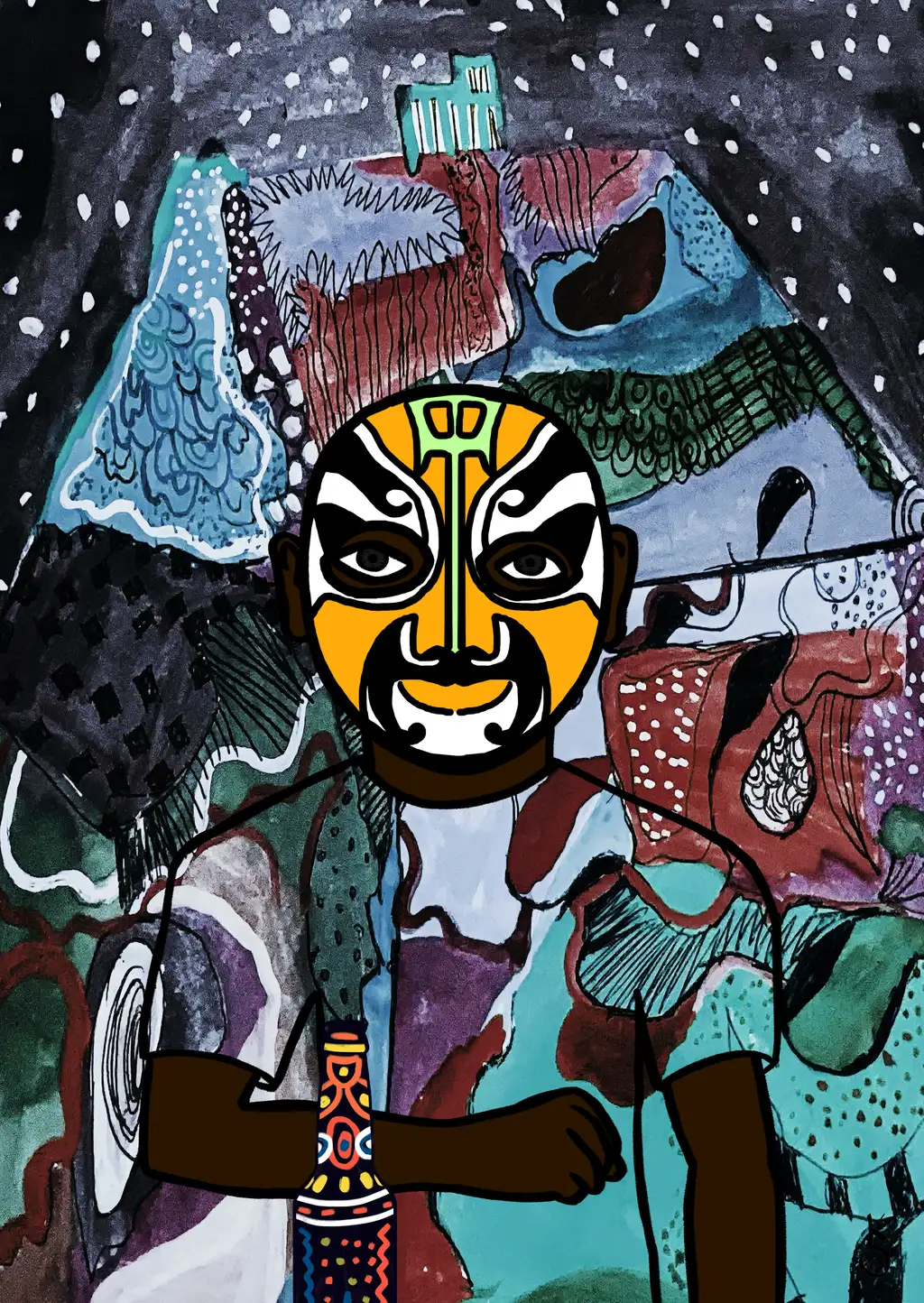 Have a Coke and a smile — Hashmask #5639