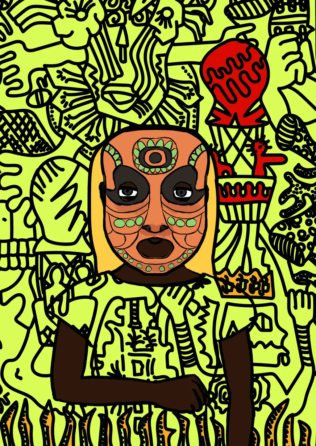 Hashmask #5766