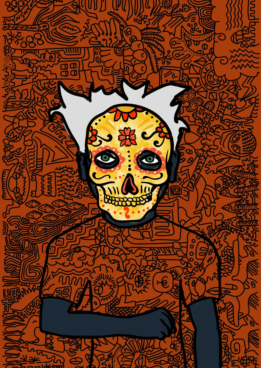 Bit Coin — Hashmask #5830