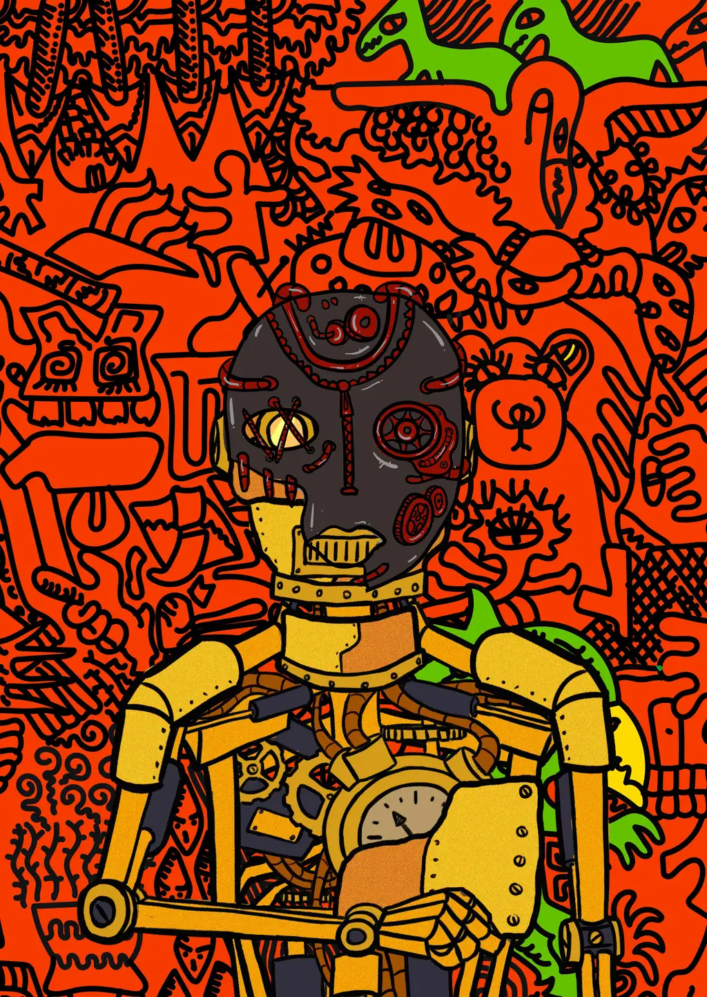 Black Lives Matter — Hashmask #6259