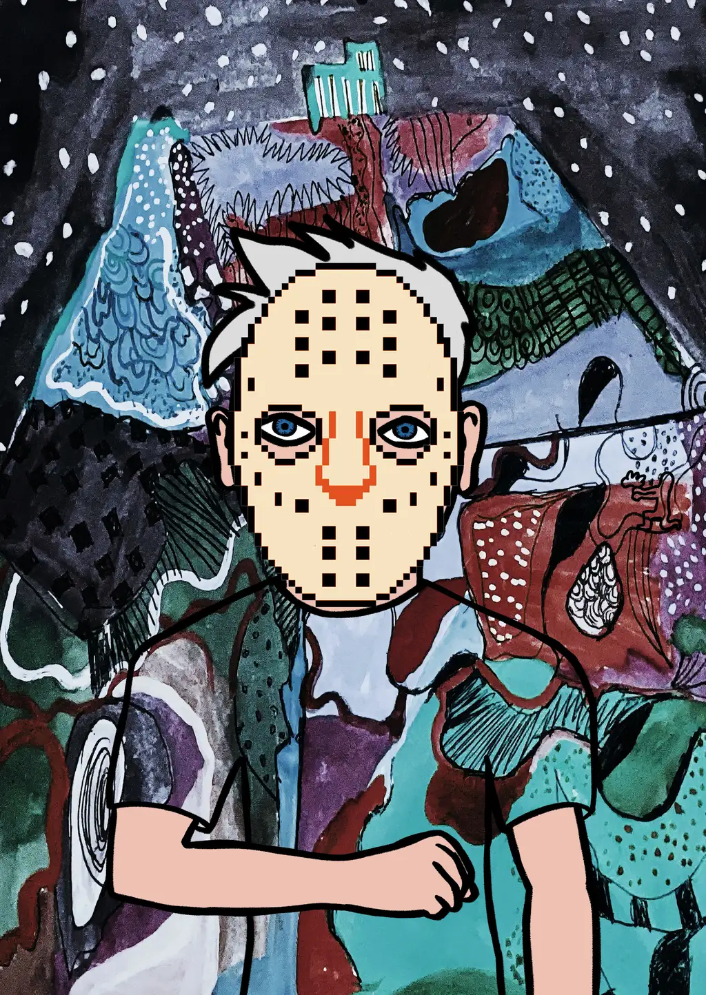 Michael Audrey Myers — Hashmask #5884