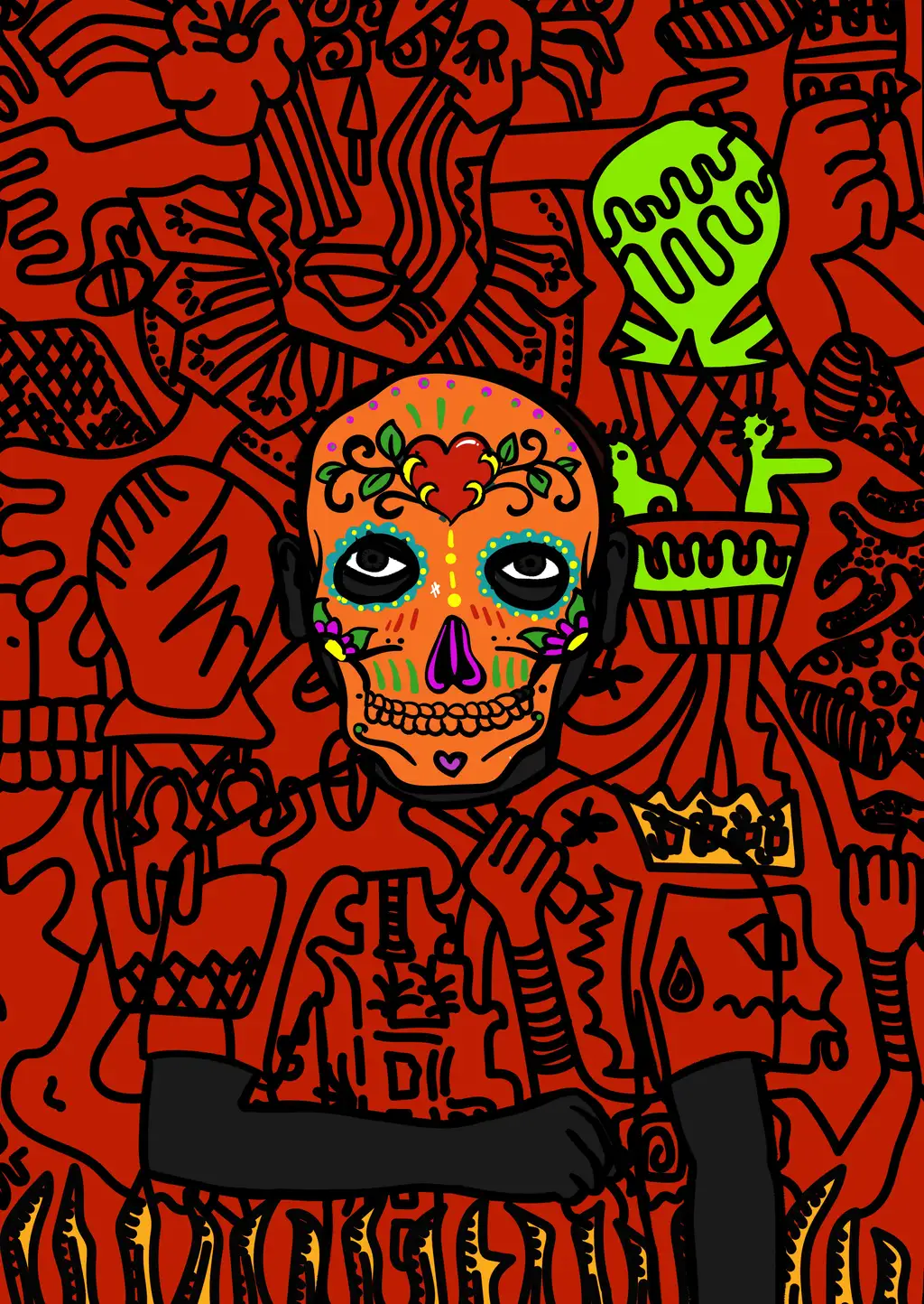The Soul King Brook — Hashmask #5899