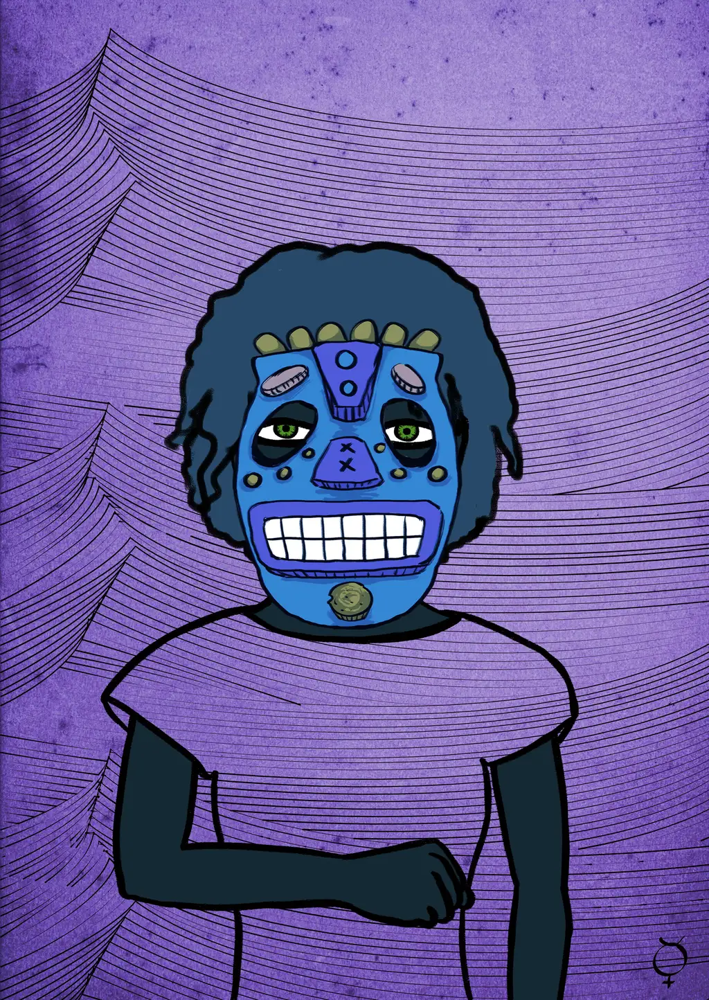 21 — Hashmask #6030