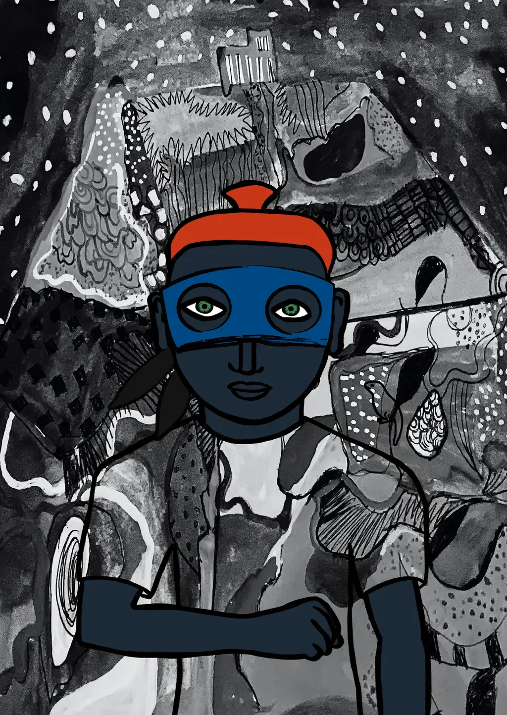 Achetez Aux Canons — Hashmask #6079
