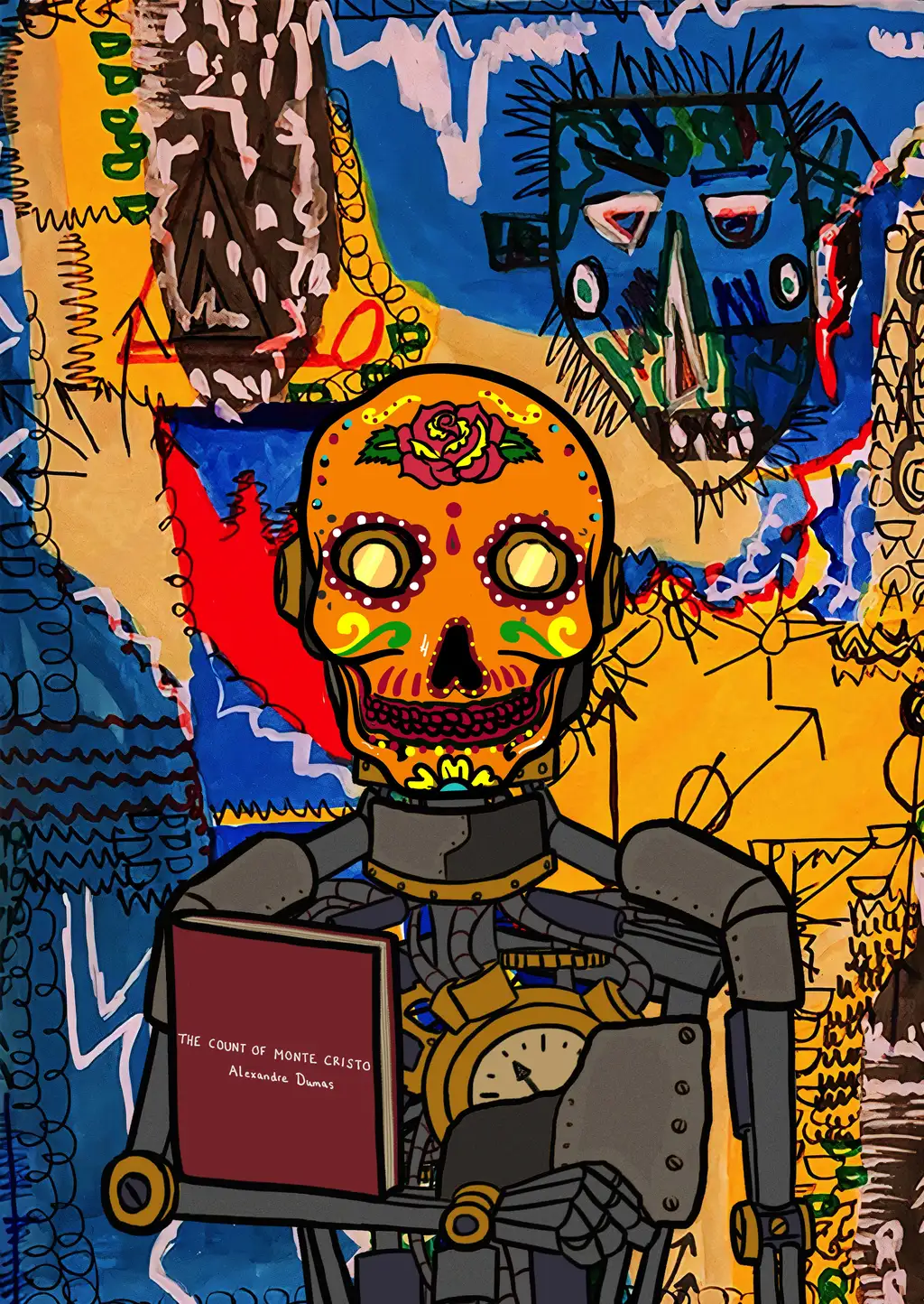 Orange Pill — Hashmask #7866