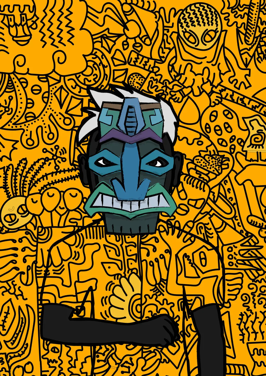 CryptoCred — Hashmask #6095