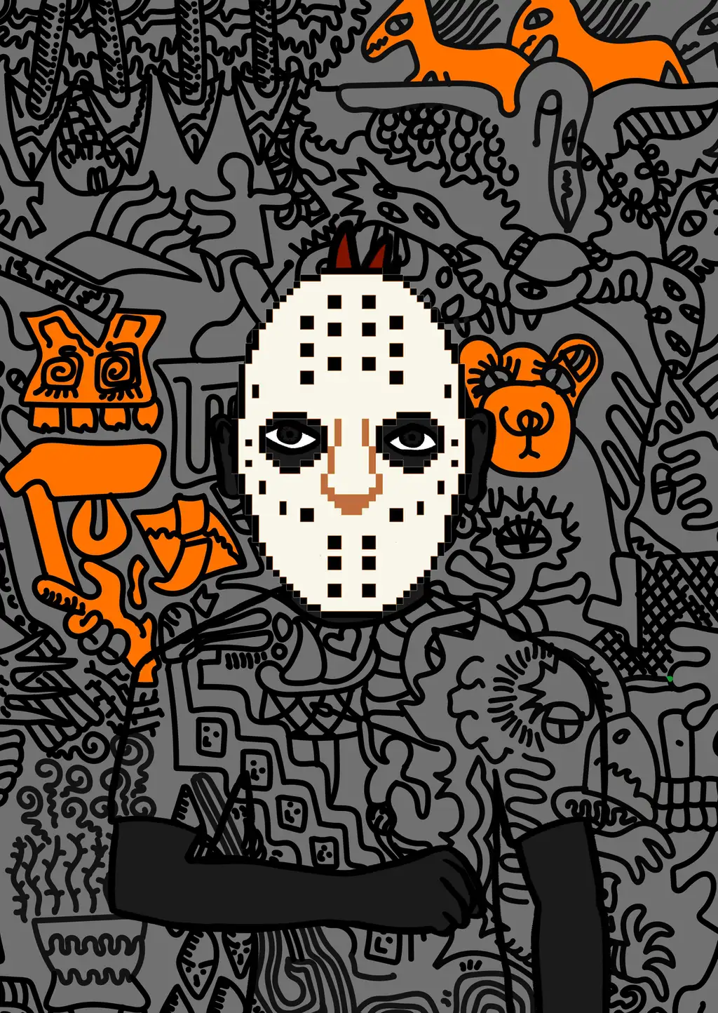 Andrew Lee — Hashmask #6105