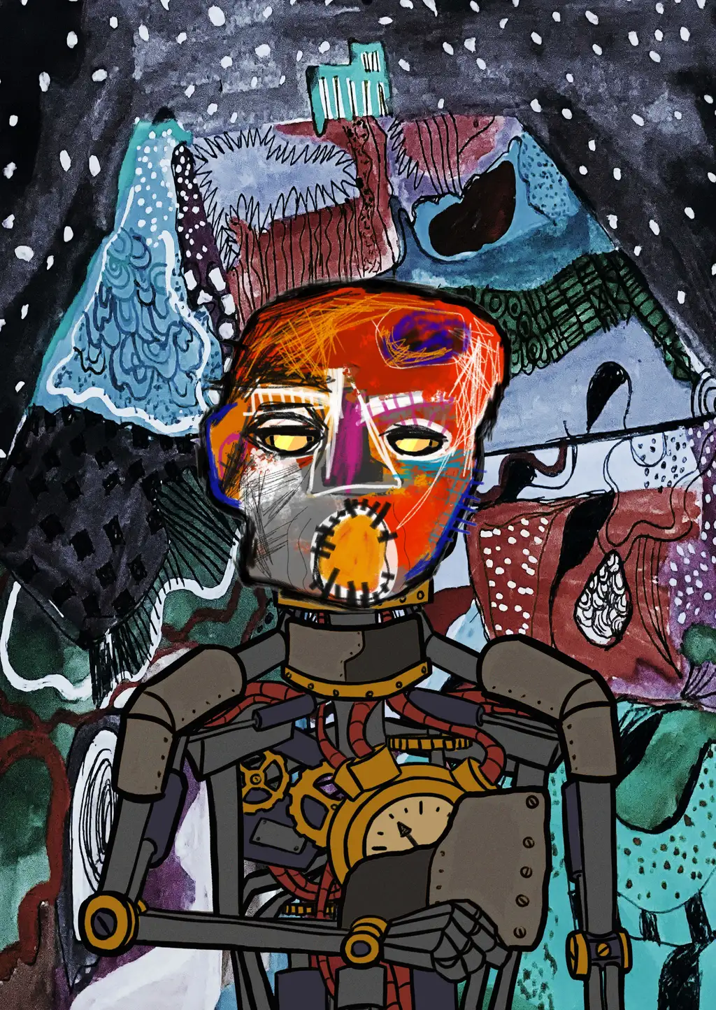 Almost Da Vinci — Hashmask #6113