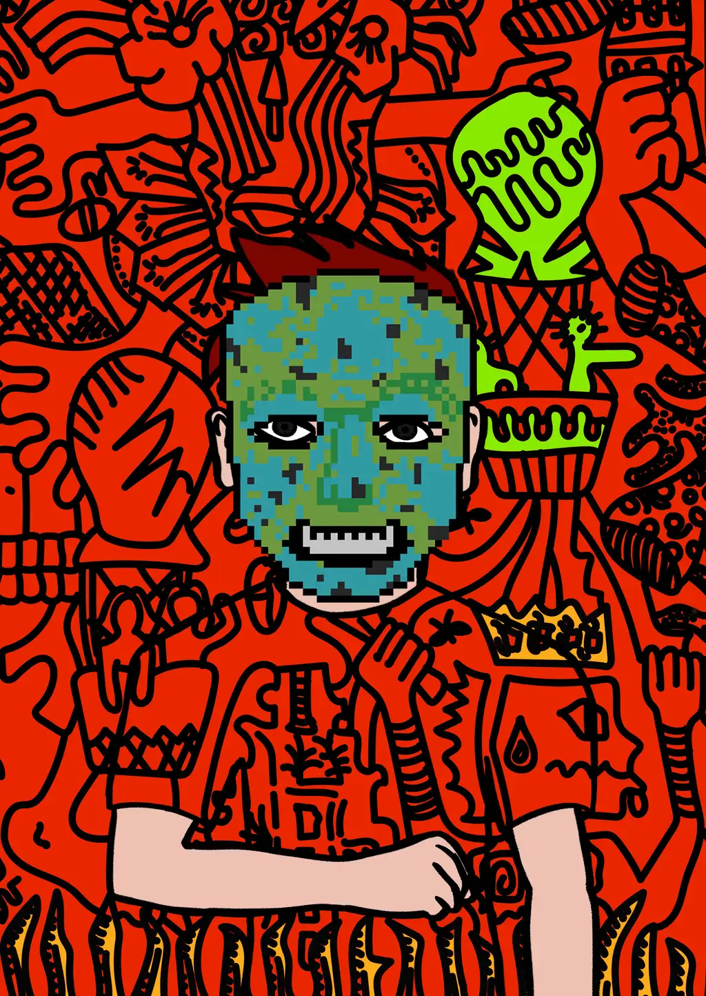 Hashmask #6166