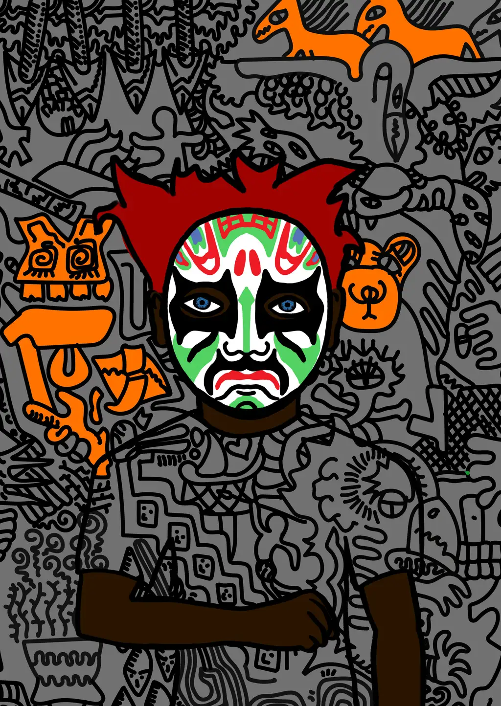 Hashmask #6195