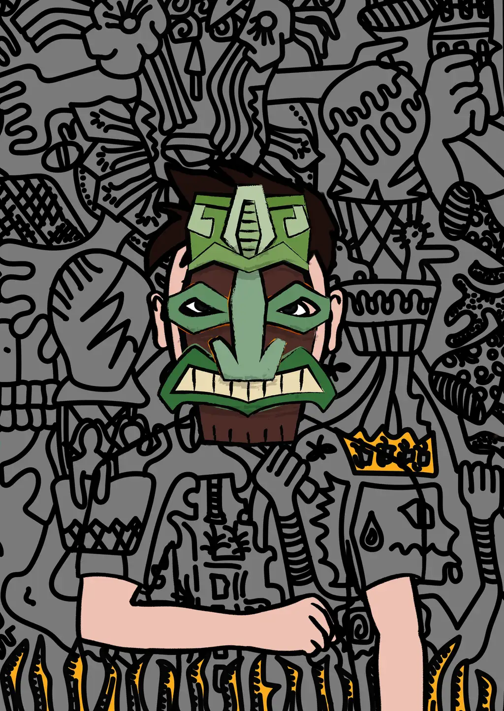 punk10 — Hashmask #7897