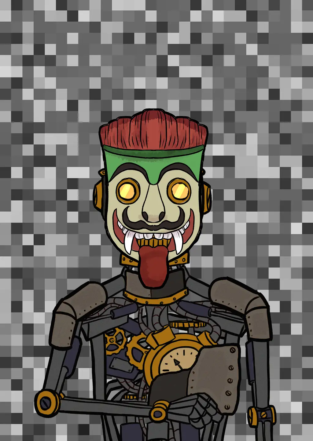 The Uncanny Valley — Hashmask #7910