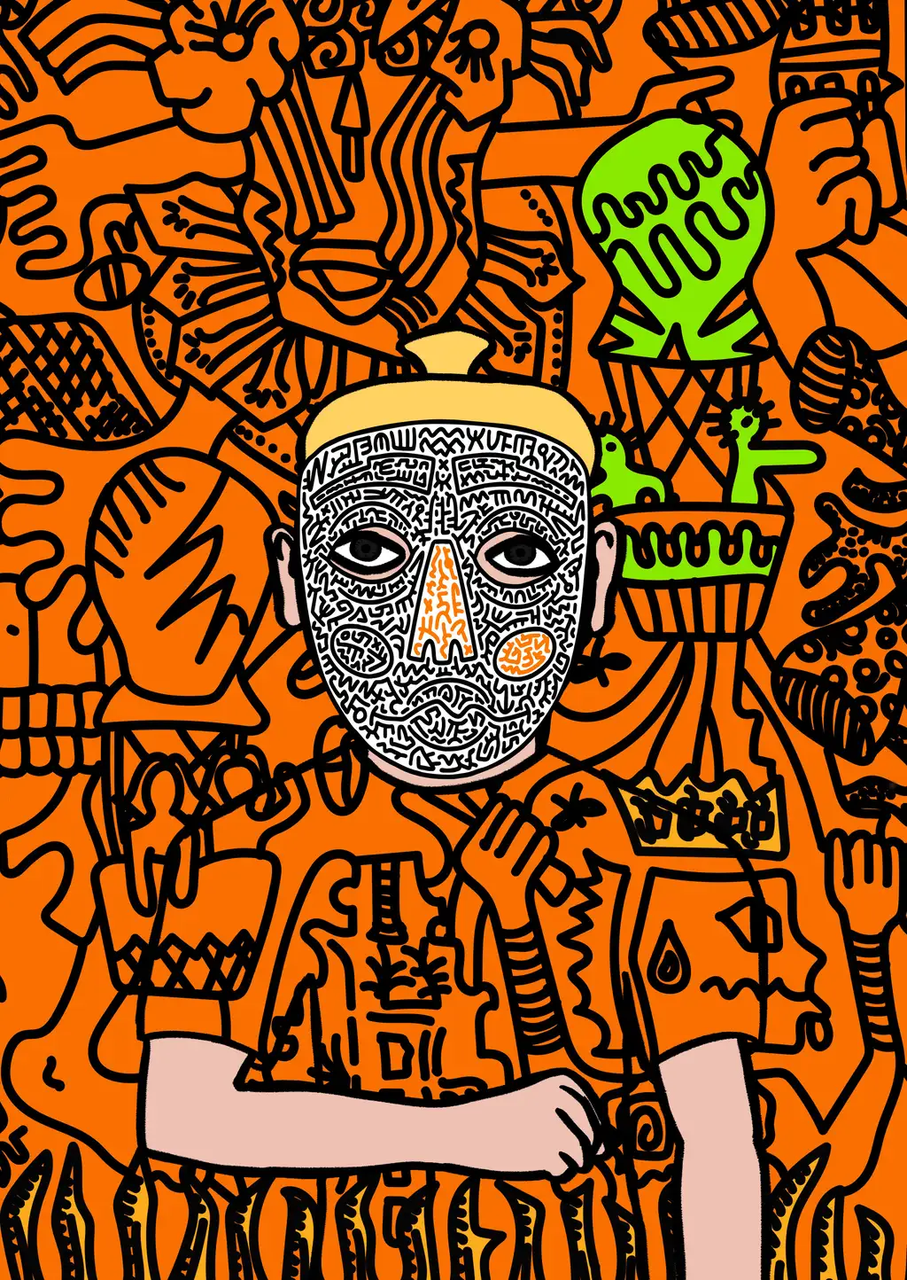 Crypto Chad — Hashmask #7912