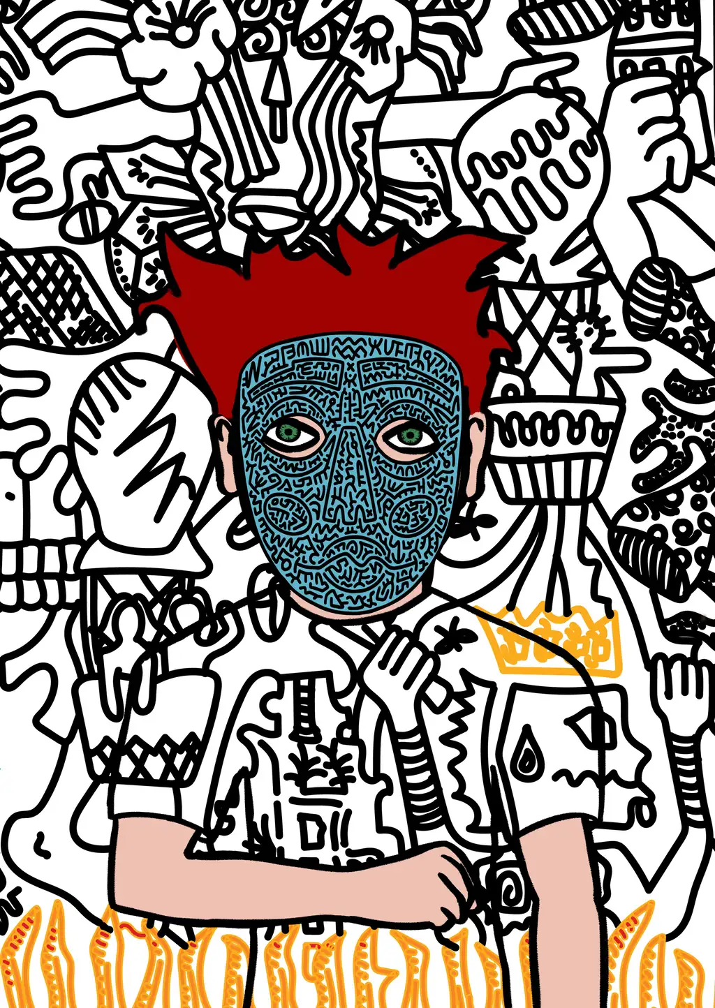 Edward Joseph Snowden — Hashmask #7982