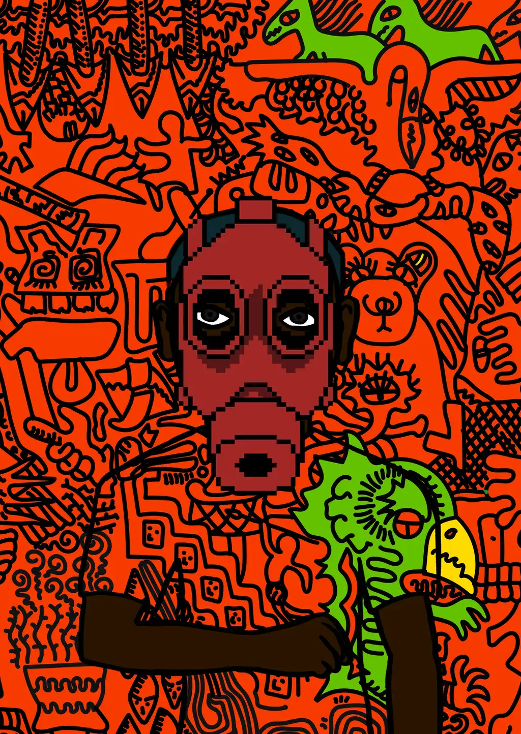 Snowden — Hashmask #7986